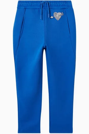 Msgm Logo Sweatpants in Fleece