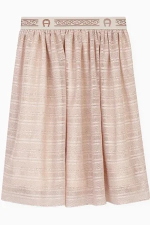 Aigner Logo Waistband Skirt