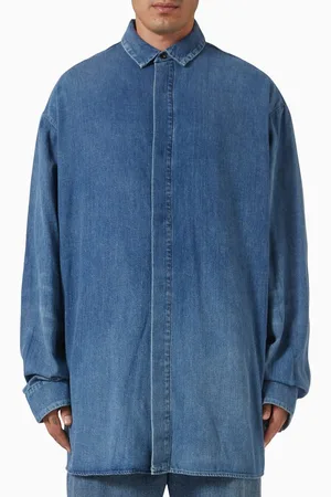 FEAR OF GOD Vented Shirt in Denim