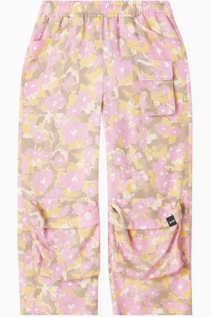 Msgm Printed Cargo Pants in Lyocell