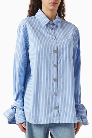 Mach & Mach Striped Shirt in Poplin