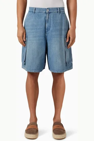 J.W.Anderson Cargo Shorts in Denim