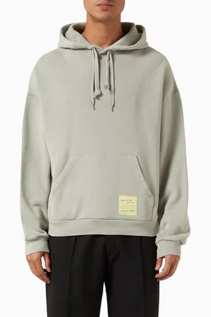 Axel Arigato Patch Washed Hoodie in Organic Cotton