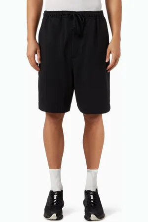 Y-3 Logo Shorts in French Terry