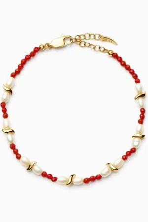 Missoma Savi Seed Pearl Beaded Bracelet