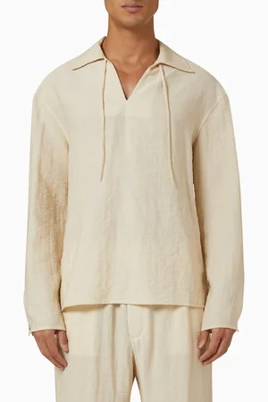 COMMAS Exclusive Resort Shirt in Linen Blend