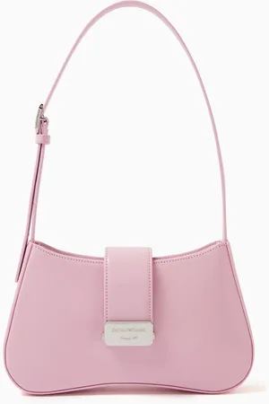 Emporio Armani Hobo Shoulder Bag in Faux Leather