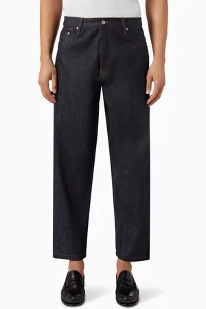 COS Dome Raw Selvedge Straight-Leg Jeans