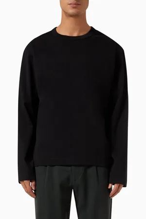 COS Relaxed Cotton-Jersey Long-Sleeved T-Shirt