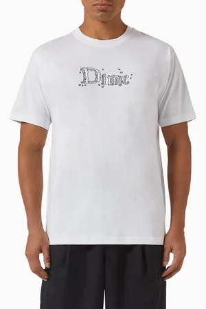 DIME Classic Stone T-shirt in Cotton-jersey