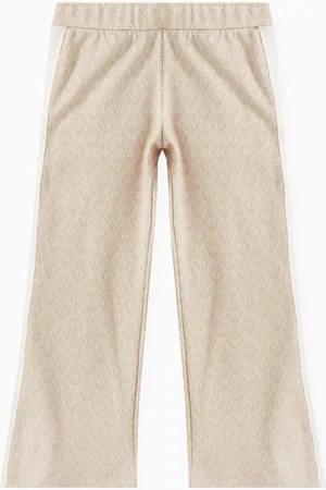 Emporio Armani Jacquard Eagle Logo Sweatpants