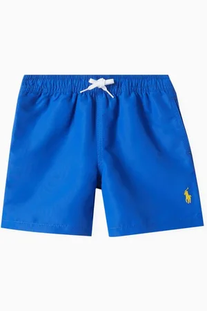 Ralph Lauren Embroidered-pony Swim Shorts