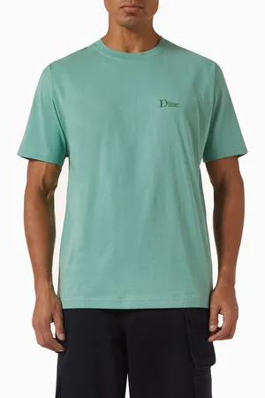 DIME Classic Small Logo T-shirt in Cotton
