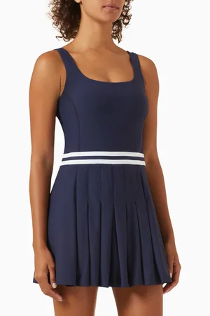 The Upside Peached Lucette Mini Dress in Recycled Nylon Blend