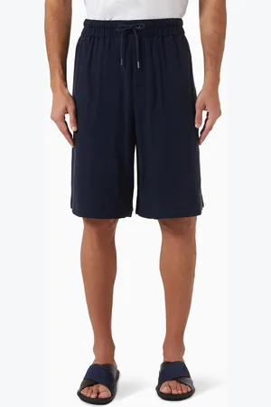 Giorgio Armani Drawstring Bermuda Shorts in Cupro