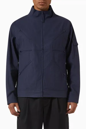 DIME Zip High-neck Jacket in Cotton