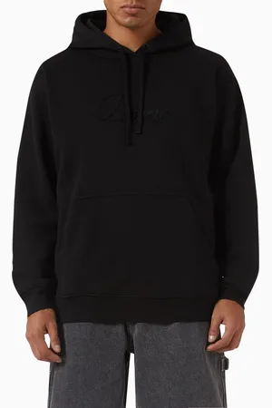 DIME Cursive Small Logo Hoodie in Cotton