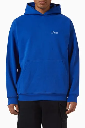 DIME Classic Small Logo Hoodie in Cotton