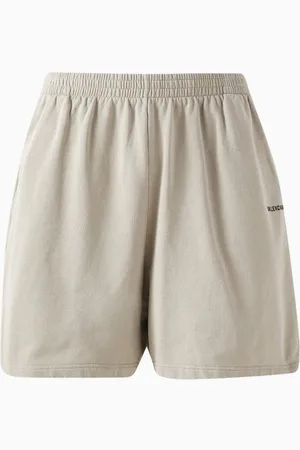 Balenciaga Unisex Logo Shorts in Fleece