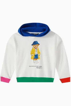 Ralph Lauren Polo Bear-print Hoodie in Cotton-blend