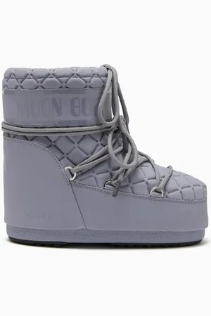 Moon Boot Icon Quilted Low Ankle Boots in Nylon-blend