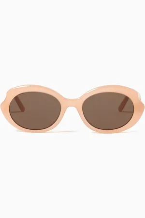 Loewe Mini Oval Slim Sunglasses in Acetate