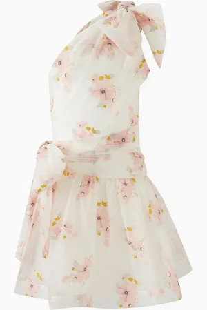 Chloe and Amelie Love Story Flared Dress in Organza