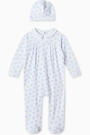 Miniclasix Trains Pyjama Set in Cotton