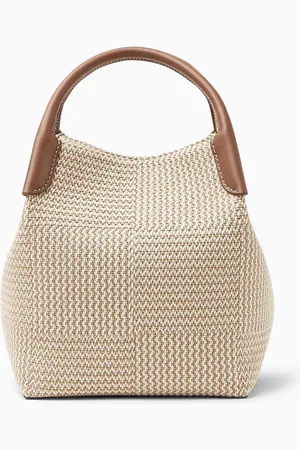 Loro Piana Small Bale Bucket Bag in Cotton-canvas