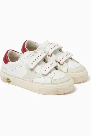 Golden Goose May School Sneakers in Leather