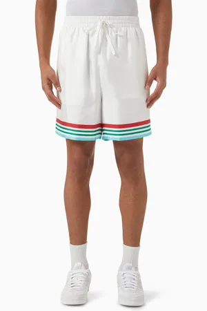 Casablanca Casa Way World Series Shorts in Silk Twill