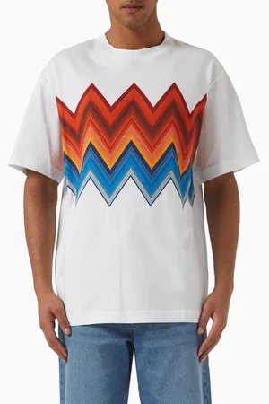Missoni Macro Zigzag T-shirt in Cotton