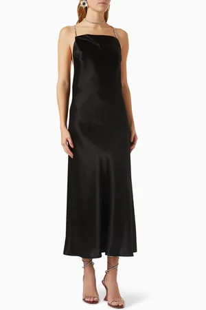 NAFSIKA SKOURTI Buffy Crystal-embellished Midi Dress