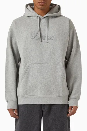 DIME Cursive Small Logo Hoodie in Cotton-blend