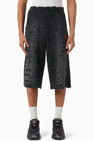 Diesel P-Echio Sweat Shorts in Cotton