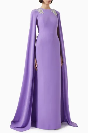 Nihan Peker Aneeq Gown in Crepe