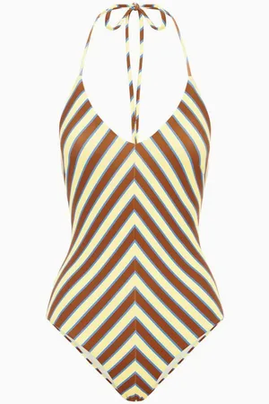 ALÉMAIS Tamsin Halter One-piece Swimsuit