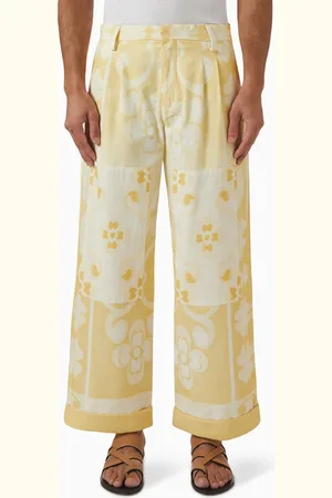 COMMAS Seaside Patch Pants in Cotton-blend