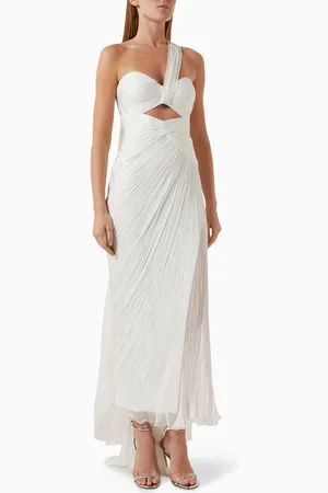 MARIA LUCIA HOHAN Amelia Maxi Dress in Silk