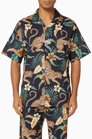 Desmond & Dempsey Soleia Cuban Pyjama Shirt