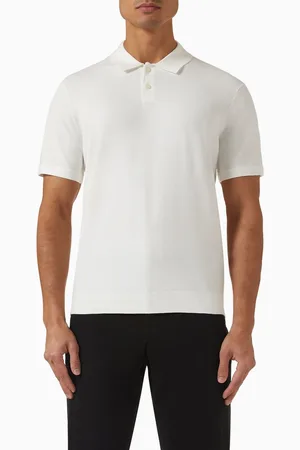 THEORY Goris Polo Shirt in Viscose Blend