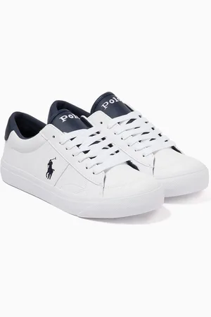 Ralph Lauren Heritage Court IV Sneakers in Faux Leather