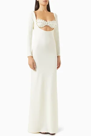Bahia Maria Silvana Low-neck Maxi Dress