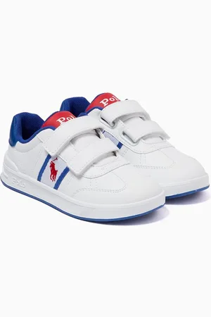 Ralph Lauren Heritage Court III Sneakers in Faux Leather
