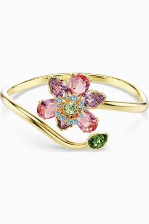 Swarovski Idyllia Bangle in Gold-tone Metal
