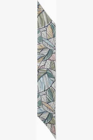 Giorgio Armani Abstract-print Scarf in Silk