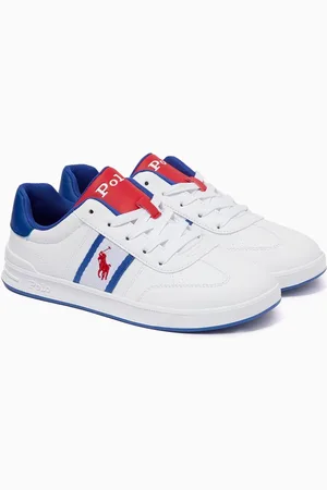 Ralph Lauren Heritage Court III Sneakers in Faux Leather