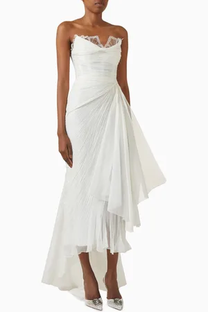 MARIA LUCIA HOHAN Jolie Midi Dress in Silk