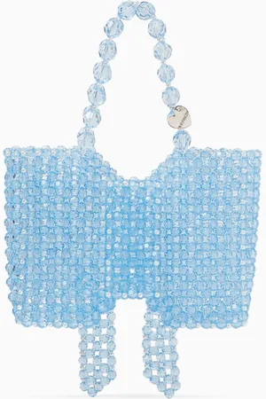 MONNALISA Beaded Top Handle Bag