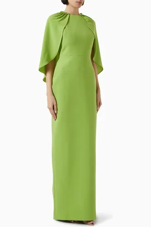 Nihan Peker Salma Gown in Crepe